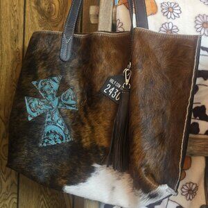 Holy cow couture tote bag